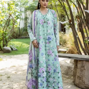 Elaf Prints with Chiffon Dupatta - GARDENELLE