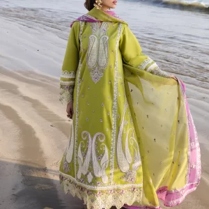Marine Luxury Lawn 2025 by Faiza Faisal | HINA