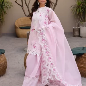 Marine Luxury Lawn 2025 by Faiza Faisal | RENA