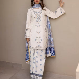 Marine Luxury Lawn 2025 by Faiza Faisal | MIRHA