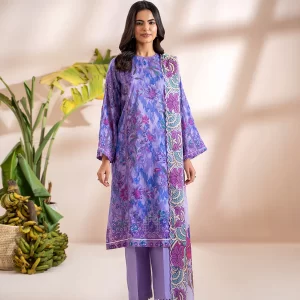 Sophia 3 Piece Digital Printed Lawn - GJ-SOP3P2501