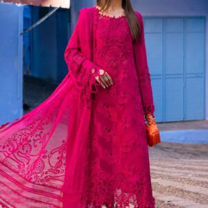 Maria.B 3 Piece Unstitched Embroidered Lawn Suit | D-2508-A