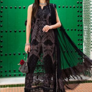 Maria.B 3 Piece Unstitched Embroidered Lawn Suit | D-2512-B