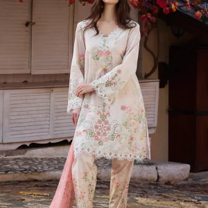 Sofiya by image - 3 Piece Unstitched Printed Embroidered Suit | Spring Printkari 2025 - PKSS25-D20