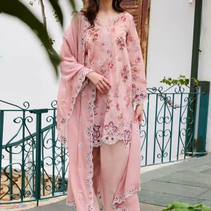Laila by image - 3 Piece Unstitched Printed Embroidered Suit | Spring Printkari 2025 - PKSS25-D6