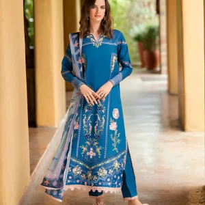 Roheenaz - Isoria Embroidered Lawn 3 Piece