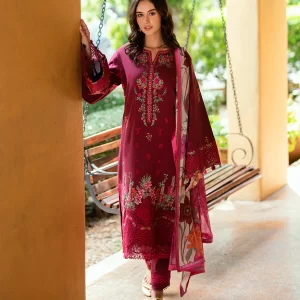 Roheenaz - Calira Embroidered Lawn 3 Piece