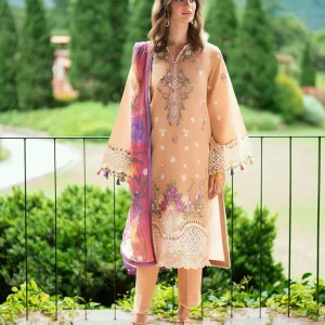 Roheenaz - Elaris Embroidered Lawn 3 Piece