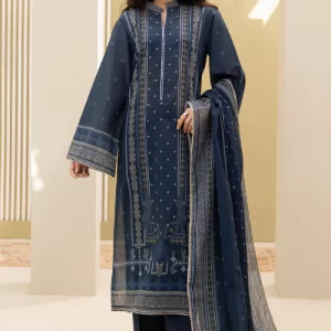 Zellbury Lawn Collection 2025 – 3-Piece Unstitched Printed Suit - WUS25X30496