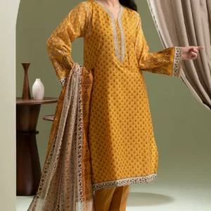 Zellbury Summer Print Lawn 2025 – 3-Piece Unstitched Printed Suit - WUS25X30581