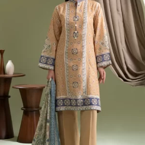 Zellbury Summer Print Lawn 2025 – 3-Piece Unstitched Printed Suit - WUS25X30507