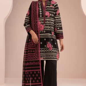 Zellbury Summer Print Lawn 2025 – 3-Piece Unstitched Printed Suit - WUS25X30583