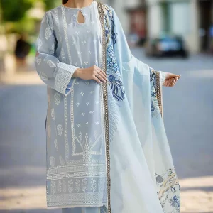 Zellbury Summer Print Lawn 2025 – 3-Piece Unstitched Printed Suit - WUS25X30666