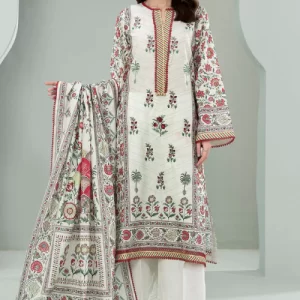 Zellbury Summer digital Print Embroidered Lawn 3 Piece - WUS25E30458