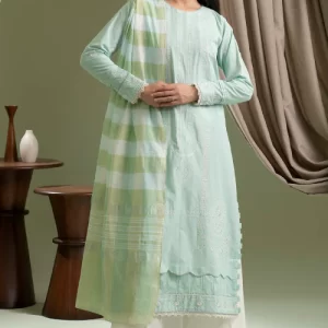 Zellbury Summer Dyed Embroidered Lawn 3 Piece - WUS25E30405