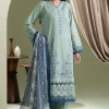 Zellbury Summer Dyed Embroidered Lawn 3 Piece - WUS25E3046