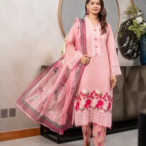Munira Embroidered Lawn 3 Piece Suit MSL138