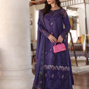 Noor By Sadia Asad Laserkari Unstitched Embroidered Lawn | D4-B