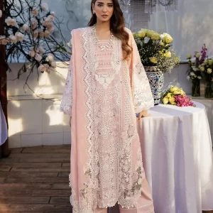 Elaf Luxury Embroidered Lawn 3 Piece Unstitched Suit