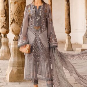 Maria. B Embroidered Lawn Suit | D-2301-B