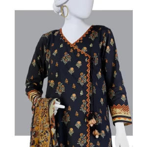 Panjnad By J. Printed Lawn 3 Piece Unstitched Suit | PLU-24-1250