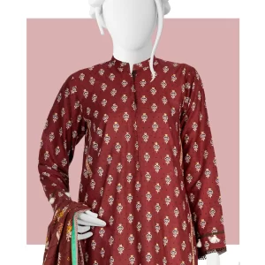 Panjnad By J. Printed Lawn 3 Piece Unstitched Suit | PLU-24-1117