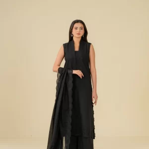 Beena By BEYOND EAST - 3 Piece Unstitched Embroidered Lawn Suit - WUE-154523