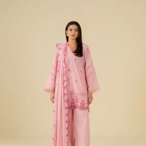 Beena By BEYOND EAST - 3 Piece Unstitched Embroidered Lawn Suit - WUE-154530