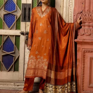 Dastan by Khoobsurat Unstitched 3 Pice - D-44