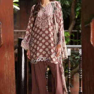 Nureh Daily Delights Viscose Unstitched Embroidered Lawn | D-20