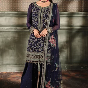 4-PC Charizma Unstitched Luxury Collection | DJW5-01