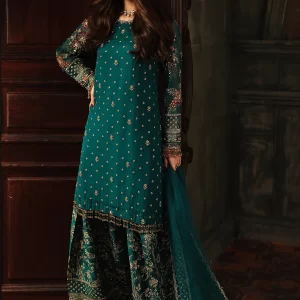 4-PC Charizma Unstitched Luxury Collection | DJW5-04