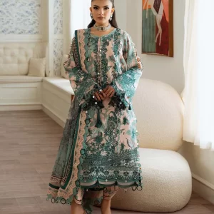Jade Flora Lawn 3 PC Unstitched - Vol 2 2025 - HM369653