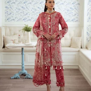 Jade Flora Lawn 3 PC Unstitched - Vol 2 2025 - HM369656