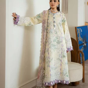 Jade Flora Lawn 3 PC Unstitched - Vol 2 2025 - HM369661