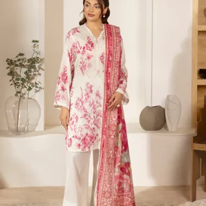 GULL JEE 3 PC Un-Stitched Digital Printed Lawn - Gullbano V9 - GGB2509A5
