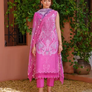 JADE 3PC Digital Printed Urbane Embroidered Cambric 25 - 20892A