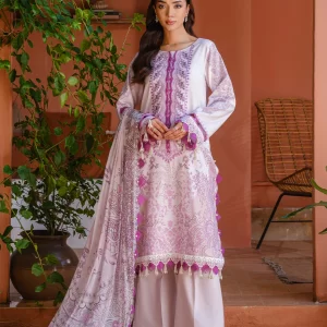 JADE 3PC Digital Printed Urbane Embroidered Cambric 25 - 20894A