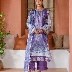 JADE 3PC Digital Printed Urbane Embroidered Cambric 25 - 20900A