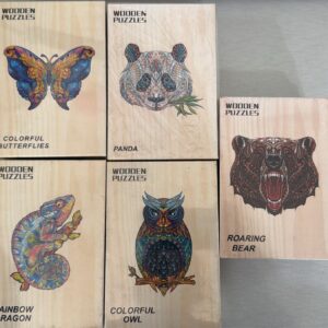 Wooden Animals Puzzle Kids Toys