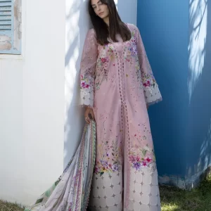 ELAF Santorini Unstitched - 3 Piece - EPN-02 ANGEL