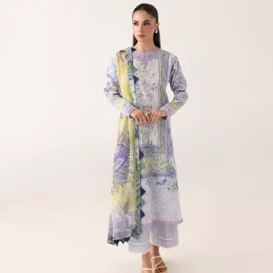 Roheenaz Rosette Lawn 2026 - Blush Meadow