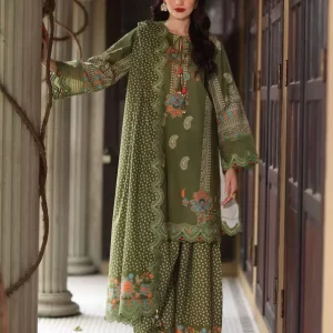 Charizma Aghaz e Nou Embroidered Lawn Unstitched 3Pc Suit AG6-03