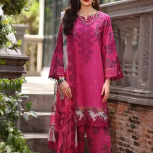 Charizma Aghaz e Nou Embroidered Lawn Unstitched 3Pc Suit AG6-05
