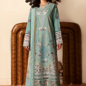 Andaaz by Ramsha Luxury Embroidered Lawn Unstitched 3 Piece Suit - Z-1301