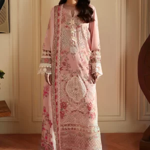 Andaaz by Ramsha Luxury Embroidered Lawn Unstitched 3 Piece Suit - 1302