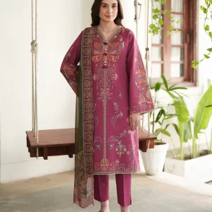 Floral Garden - Whispered Florals by Roheenaz Unstitched 3 Piece Lawn