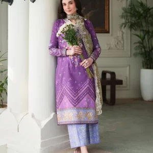 Petal Lullaby - Whispered Florals by Roheenaz Unstitched 3 Piece Lawn