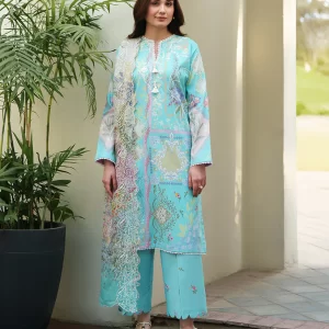 Petal Hush - Whispered Florals by Roheenaz Unstitched 3 Piece Lawn