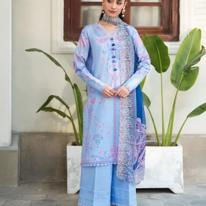 Dewlight Bloom - Whispered Florals by Roheenaz Unstitched 3 Piece Lawn